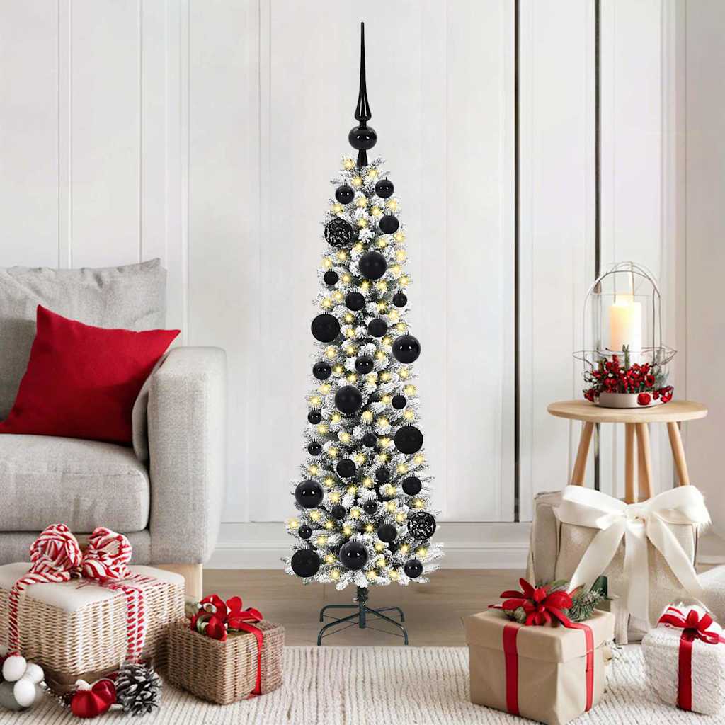 Künstlicher Weihnachtsbaum Weiß 120 cm