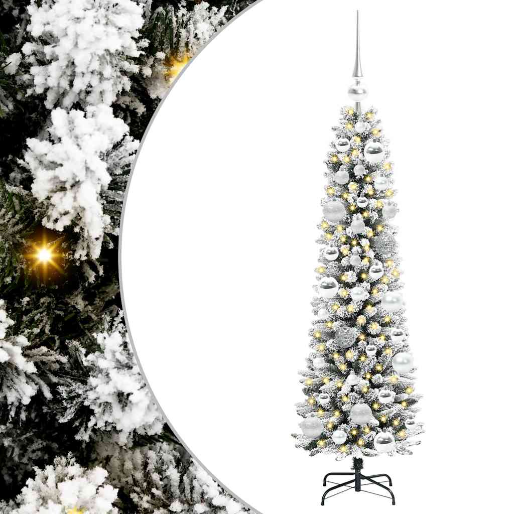 Künstlicher Weihnachtsbaum Weiß 120 cm