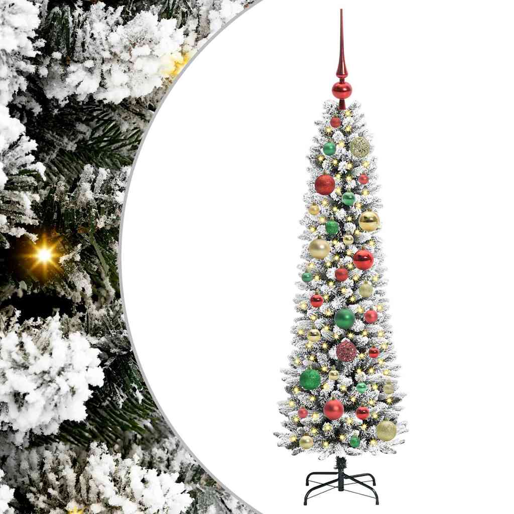 Künstlicher Weihnachtsbaum Weiß 120 cm