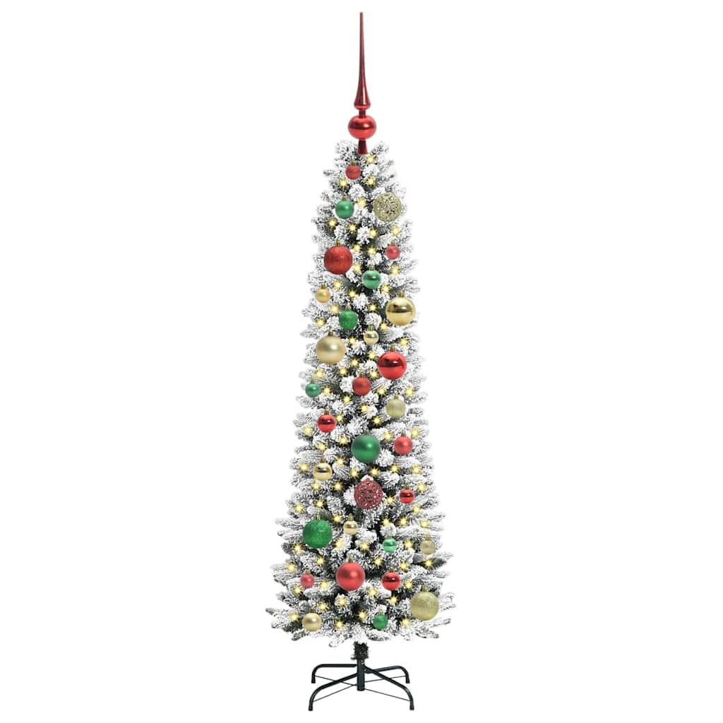 Künstlicher Weihnachtsbaum Weiß 120 cm