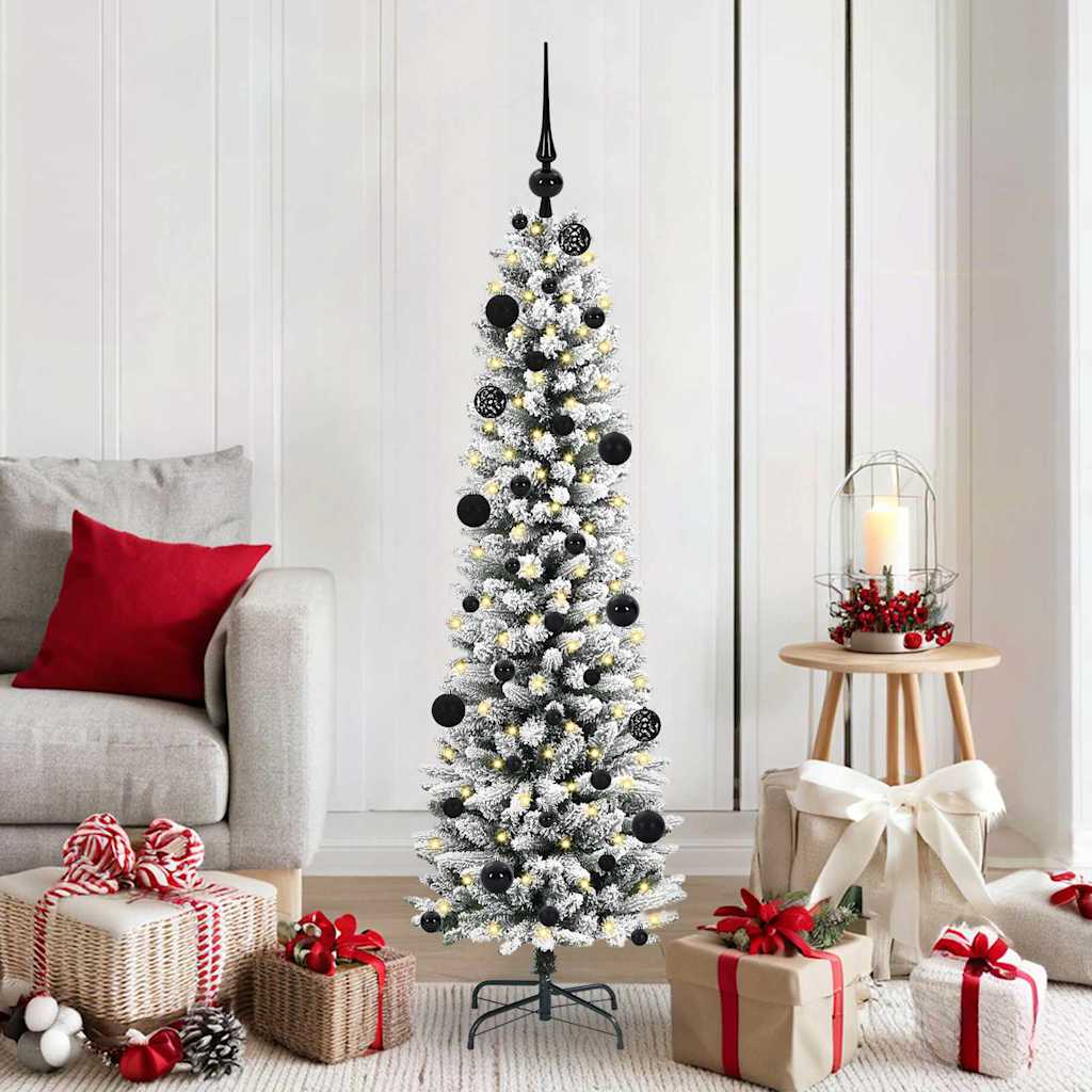 Künstlicher Weihnachtsbaum Weiß 150 cm