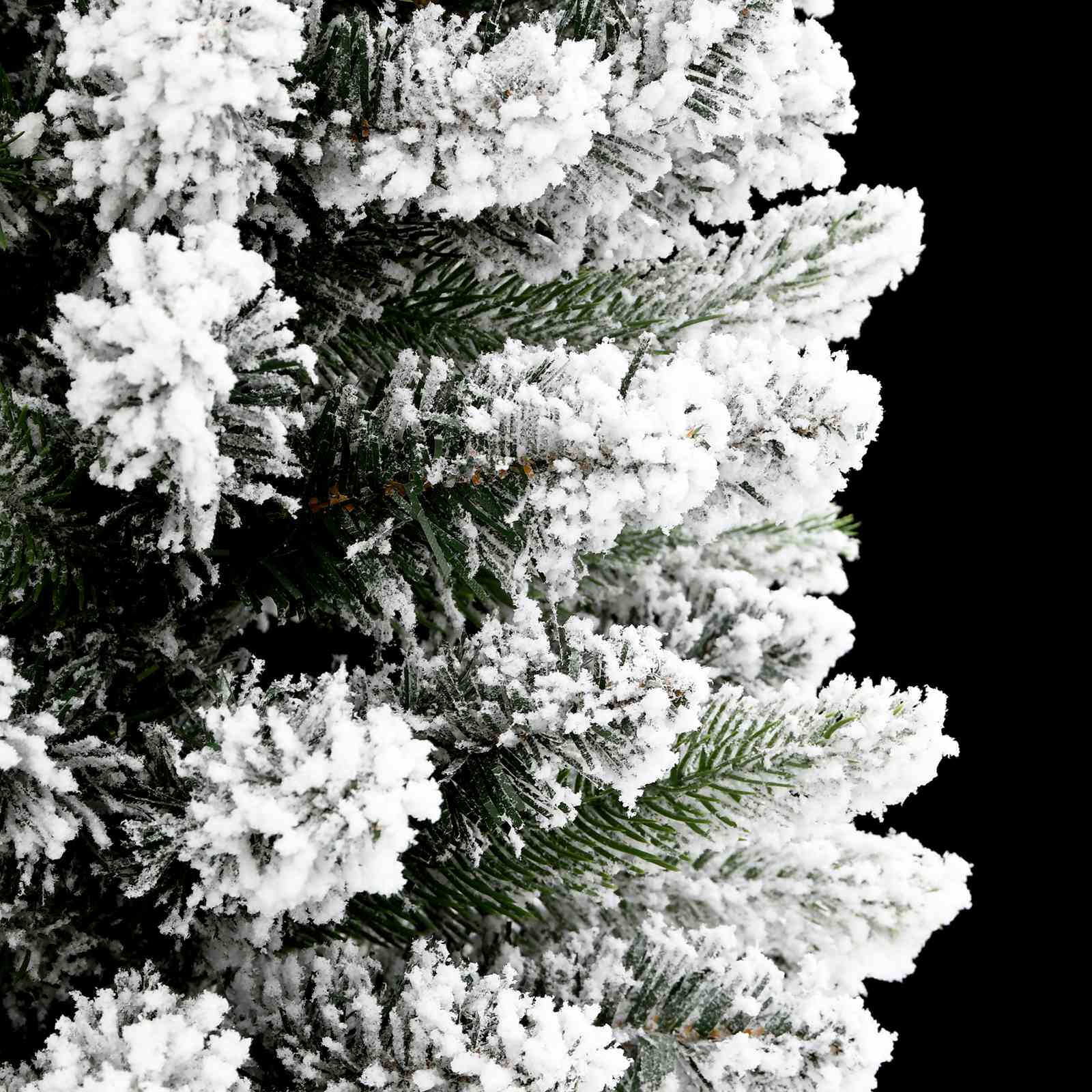 Künstlicher Weihnachtsbaum mit 150 LEDs mit Ständer Weiß 150 cm