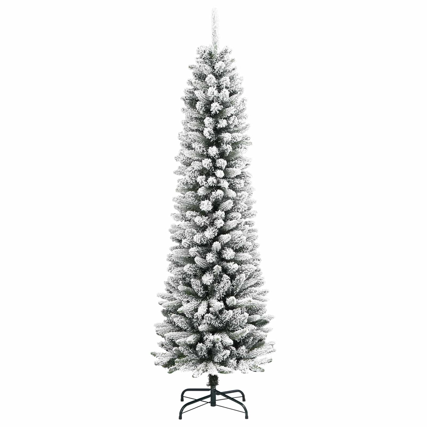 Künstlicher Weihnachtsbaum mit 150 LEDs mit Ständer Weiß 150 cm