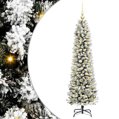 Künstlicher Weihnachtsbaum Weiß 150 cm
