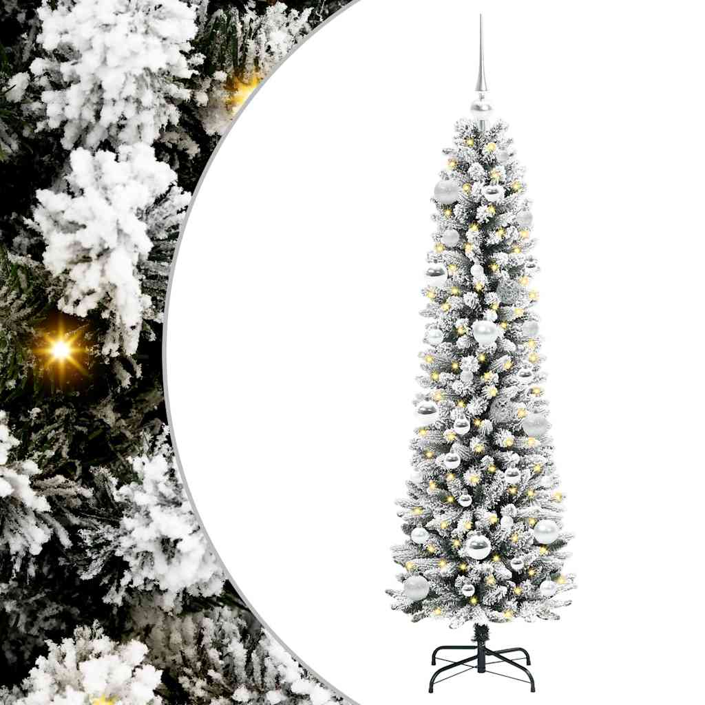 Künstlicher Weihnachtsbaum Weiß 150 cm