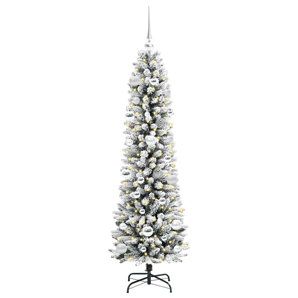 Künstlicher Weihnachtsbaum Weiß 150 cm