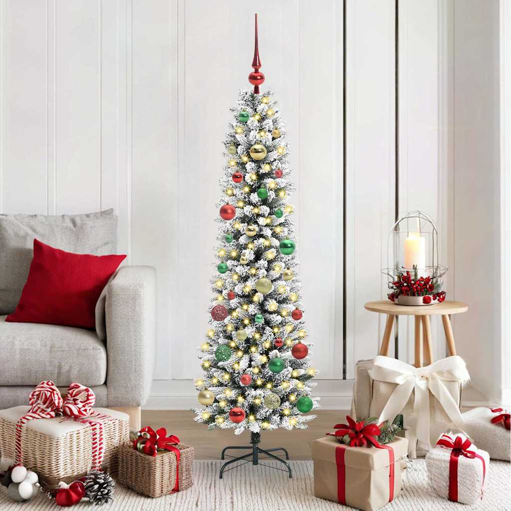 Künstlicher Weihnachtsbaum Weiß 150 cm