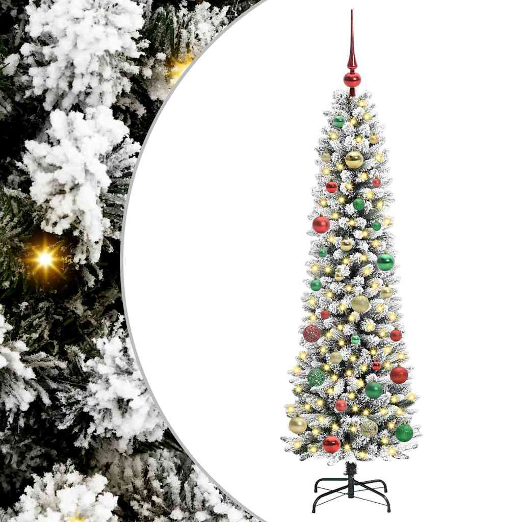 Künstlicher Weihnachtsbaum Weiß 150 cm