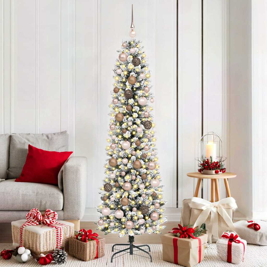 Künstlicher Weihnachtsbaum Weiß 180 cm