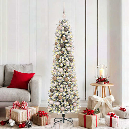 Künstlicher Weihnachtsbaum Weiß 180 cm