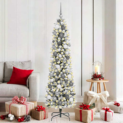 Künstlicher Weihnachtsbaum Weiß 180 cm
