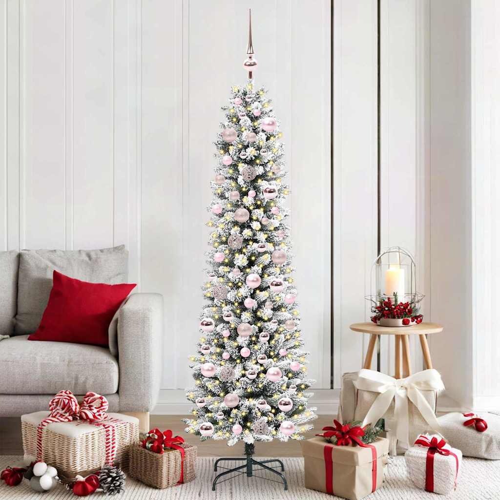 Künstlicher Weihnachtsbaum Weiß 180 cm