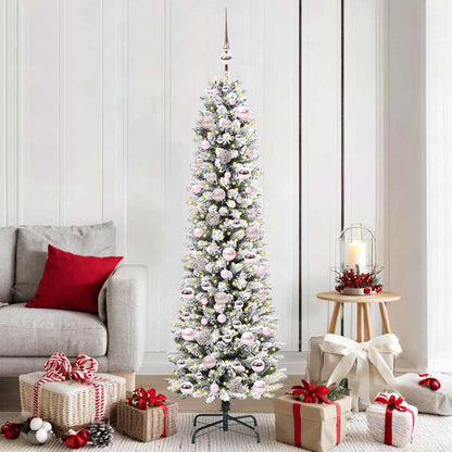 Künstlicher Weihnachtsbaum Weiß 180 cm