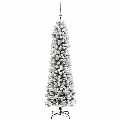 Künstlicher Weihnachtsbaum Weiß 180 cm