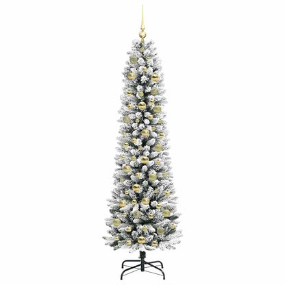 Künstlicher Weihnachtsbaum Weiß 180 cm