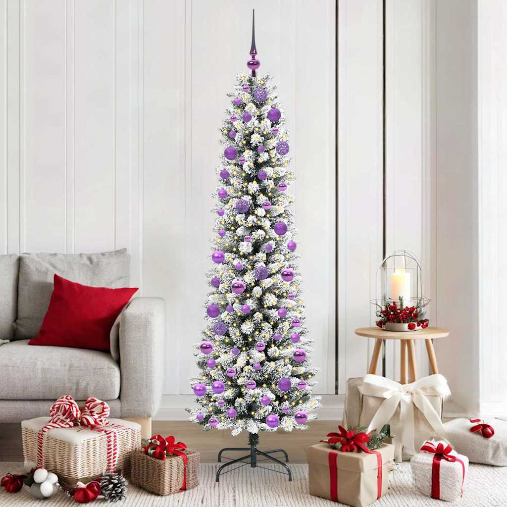 Künstlicher Weihnachtsbaum Weiß 180 cm