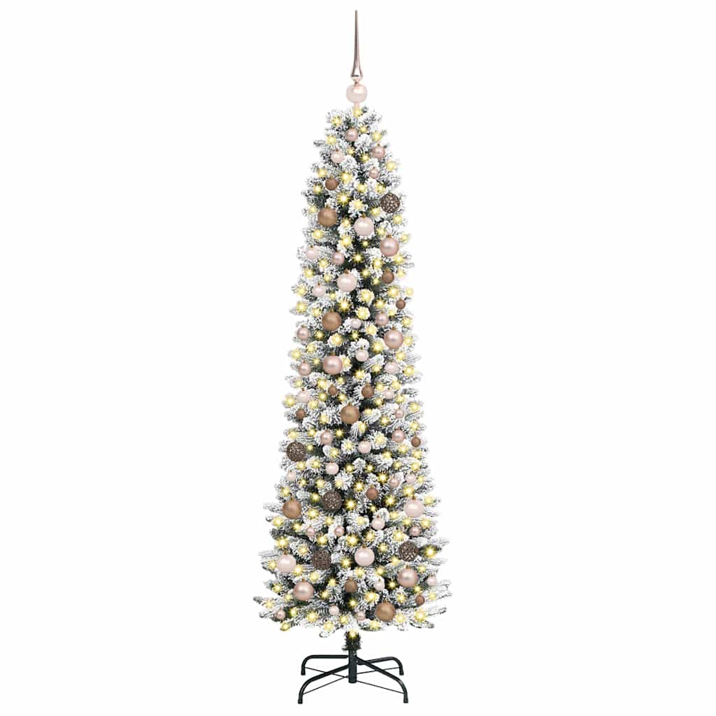 Künstlicher Weihnachtsbaum Weiß 210 cm
