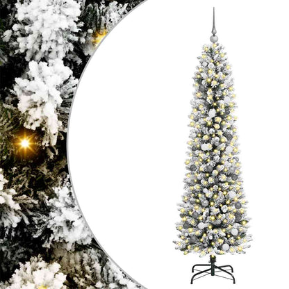 Künstlicher Weihnachtsbaum Weiß 210 cm