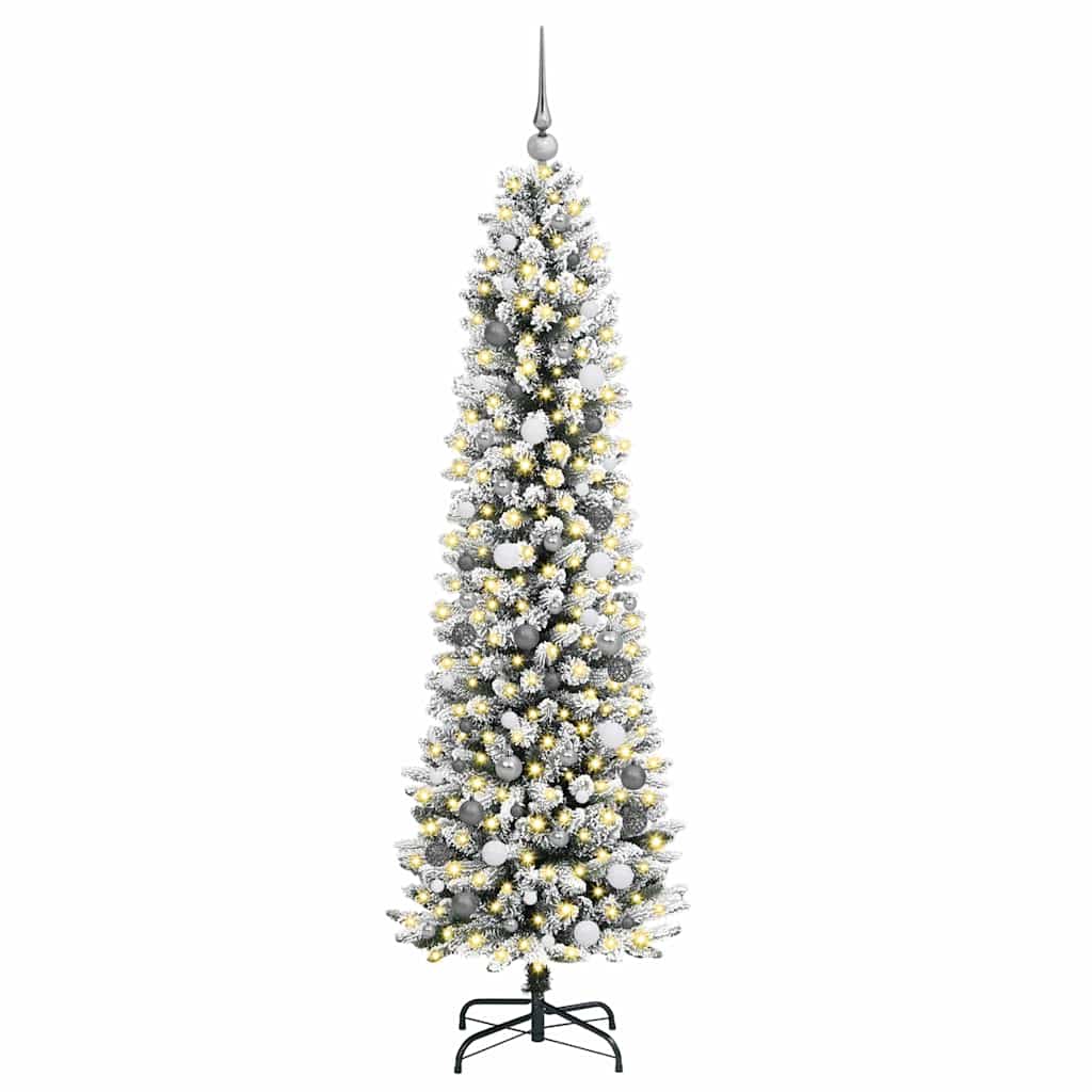 Künstlicher Weihnachtsbaum Weiß 210 cm