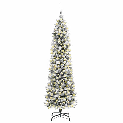 Künstlicher Weihnachtsbaum Weiß 210 cm