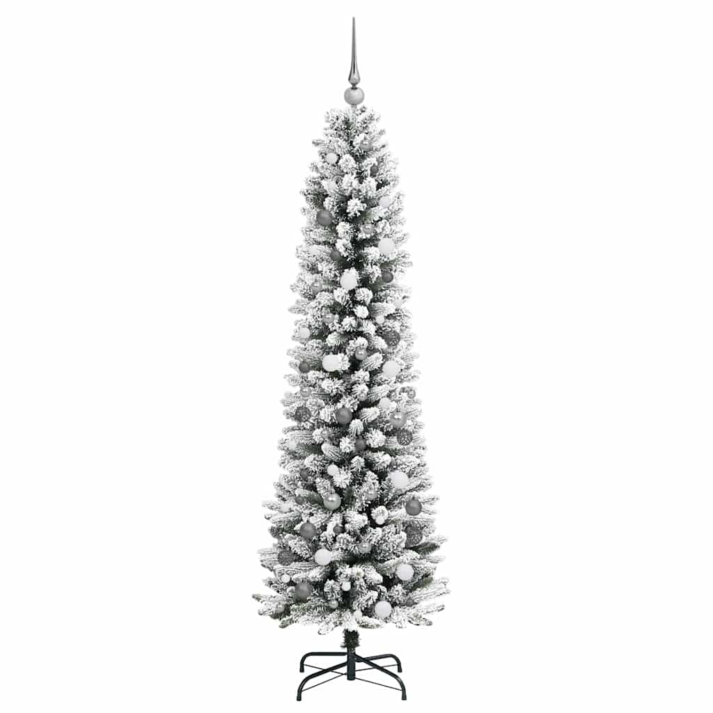 Künstlicher Weihnachtsbaum Weiß 210 cm