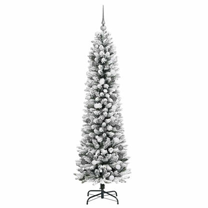Künstlicher Weihnachtsbaum Weiß 210 cm