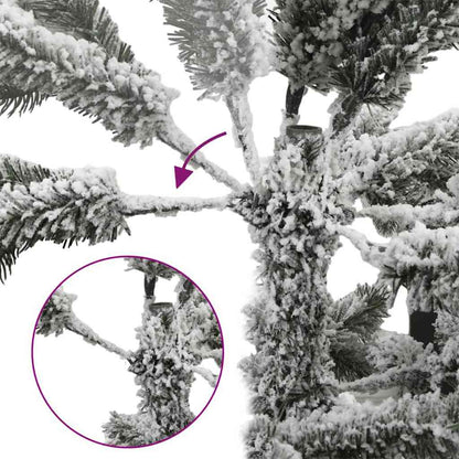 Künstlicher Weihnachtsbaum Weiß 210 cm