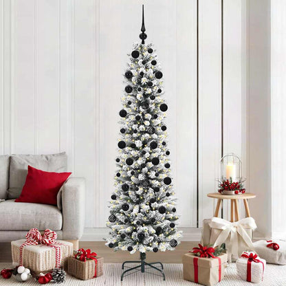 Künstlicher Weihnachtsbaum Weiß 210 cm