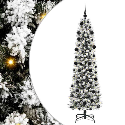 Künstlicher Weihnachtsbaum Weiß 210 cm