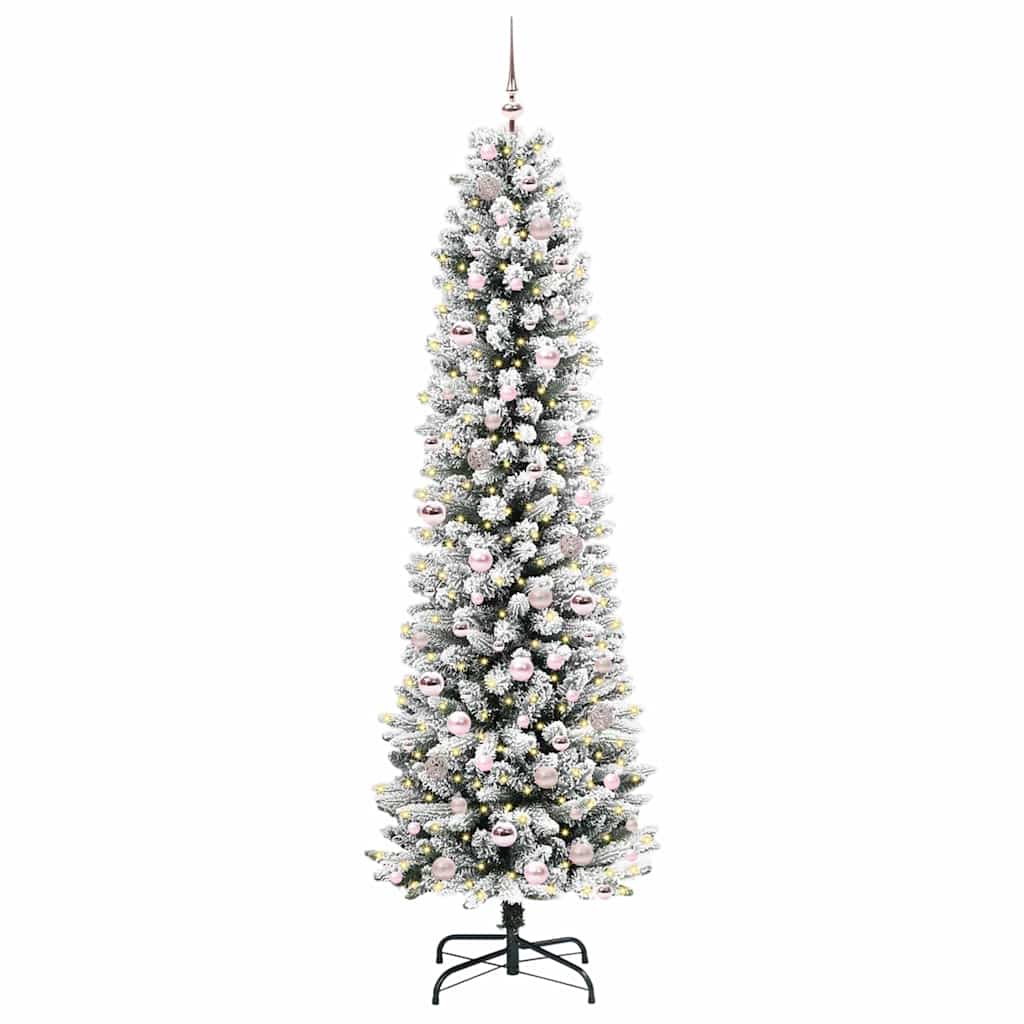Künstlicher Weihnachtsbaum Weiß 210 cm