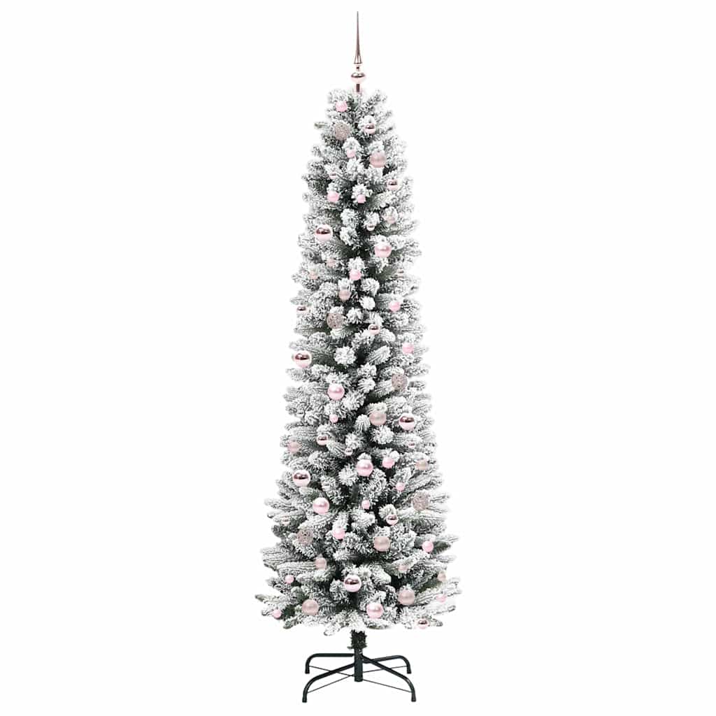 Künstlicher Weihnachtsbaum Weiß 210 cm