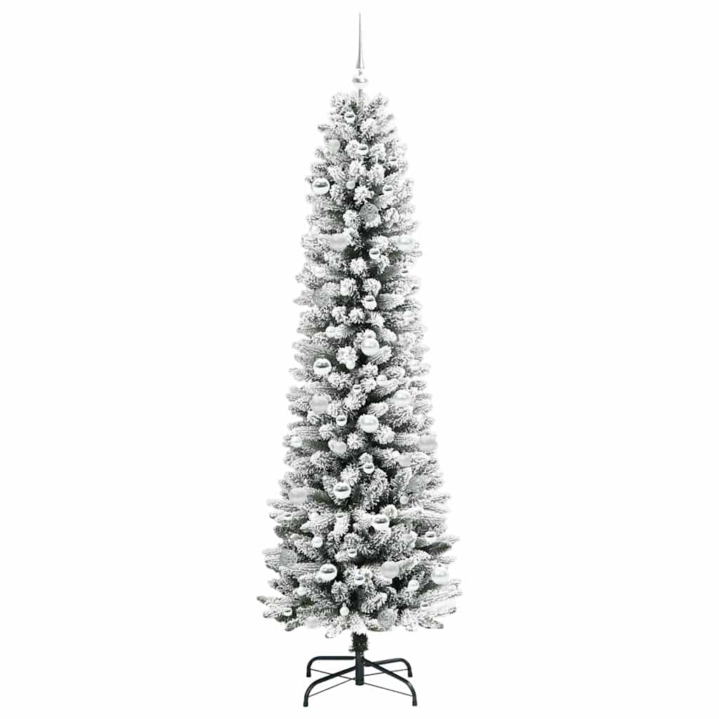 Künstlicher Weihnachtsbaum Weiß 210 cm