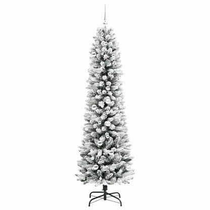 Künstlicher Weihnachtsbaum Weiß 210 cm