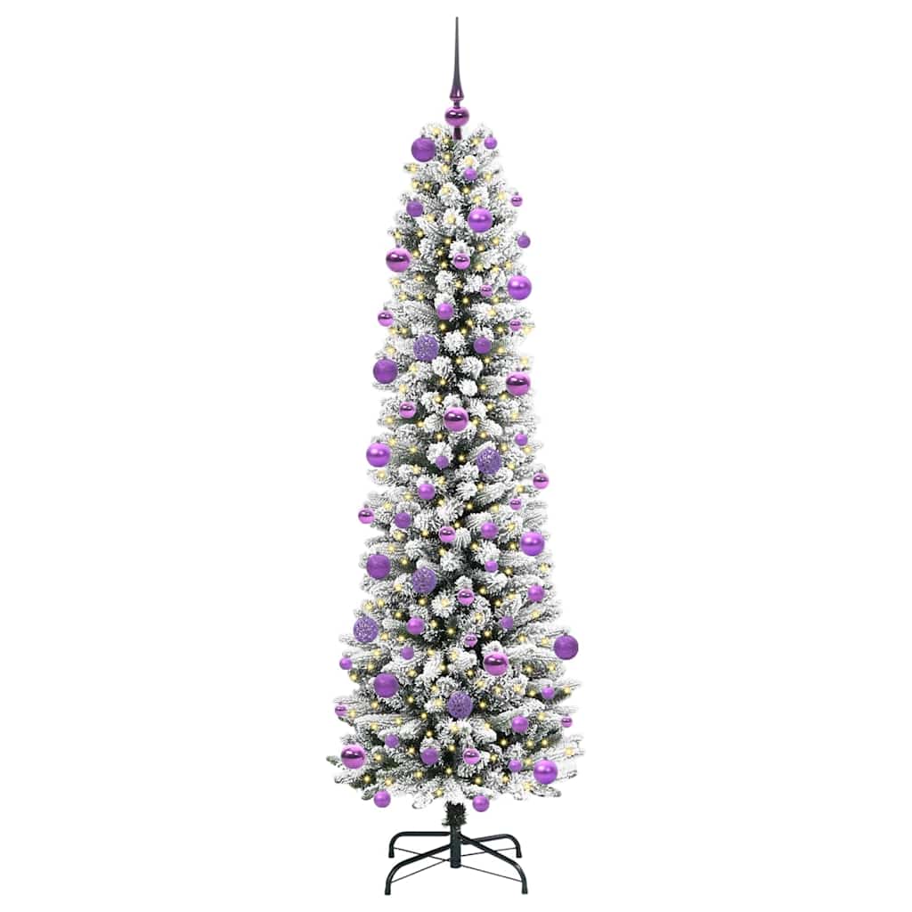 Künstlicher Weihnachtsbaum Weiß 210 cm