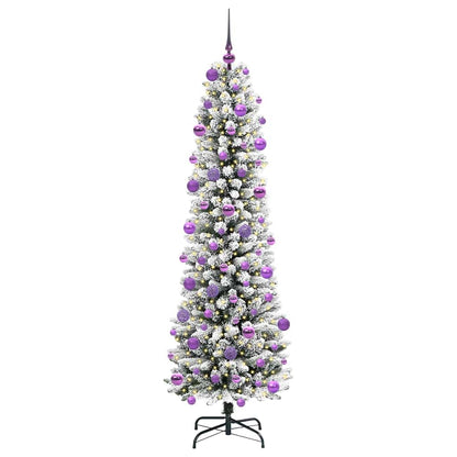 Künstlicher Weihnachtsbaum Weiß 210 cm