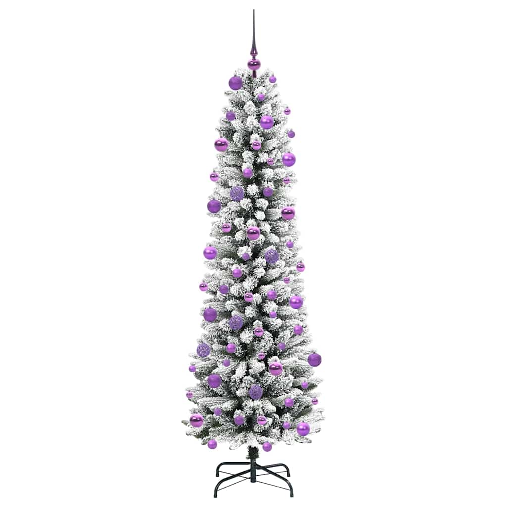 Künstlicher Weihnachtsbaum Weiß 210 cm