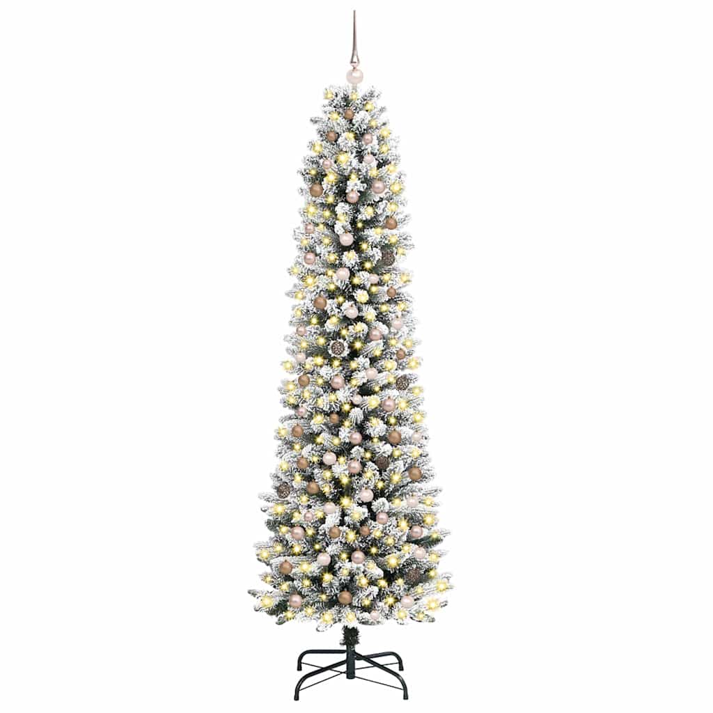 Künstlicher Weihnachtsbaum Weiß 240 cm