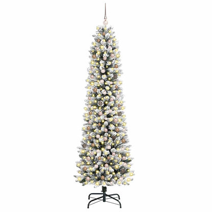 Künstlicher Weihnachtsbaum Weiß 240 cm