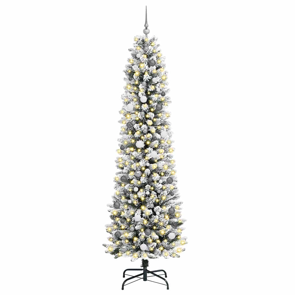 Künstlicher Weihnachtsbaum Weiß 240 cm