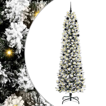 Künstlicher Weihnachtsbaum Weiß 240 cm