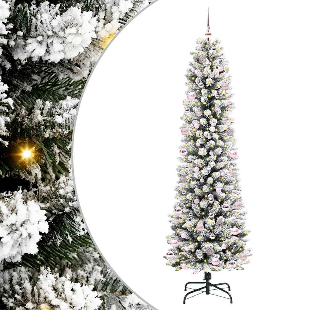 Künstlicher Weihnachtsbaum Weiß 240 cm