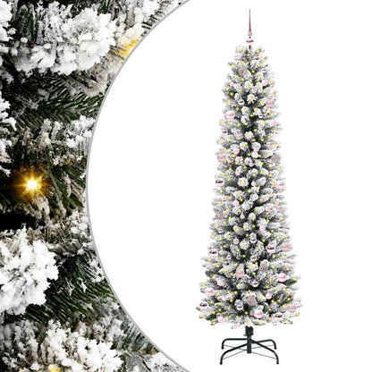 Künstlicher Weihnachtsbaum Weiß 240 cm