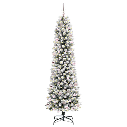 Künstlicher Weihnachtsbaum Weiß 240 cm