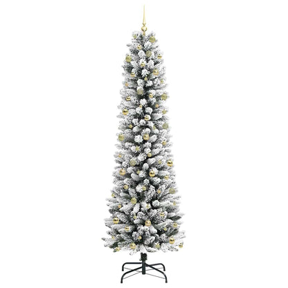 Künstlicher Weihnachtsbaum Weiß 240 cm