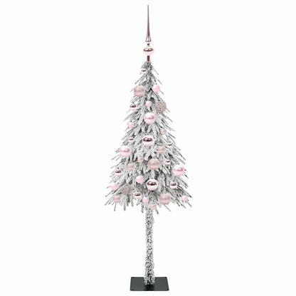 Weihnachtsbaum mit 150 LEDs Weiß 120 cm PE und Stahl