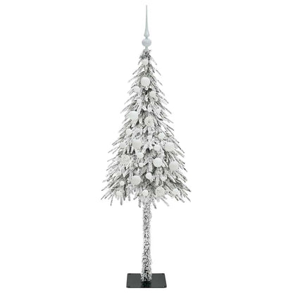 Weihnachtsbaum mit 150 LEDs Weiß 120 cm PE und Stahl