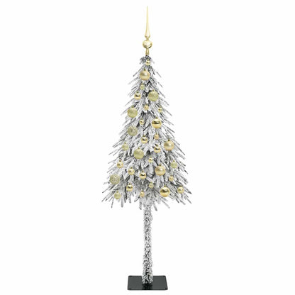 Weihnachtsbaum mit 150 LEDs Weiß 120 cm PE und Stahl