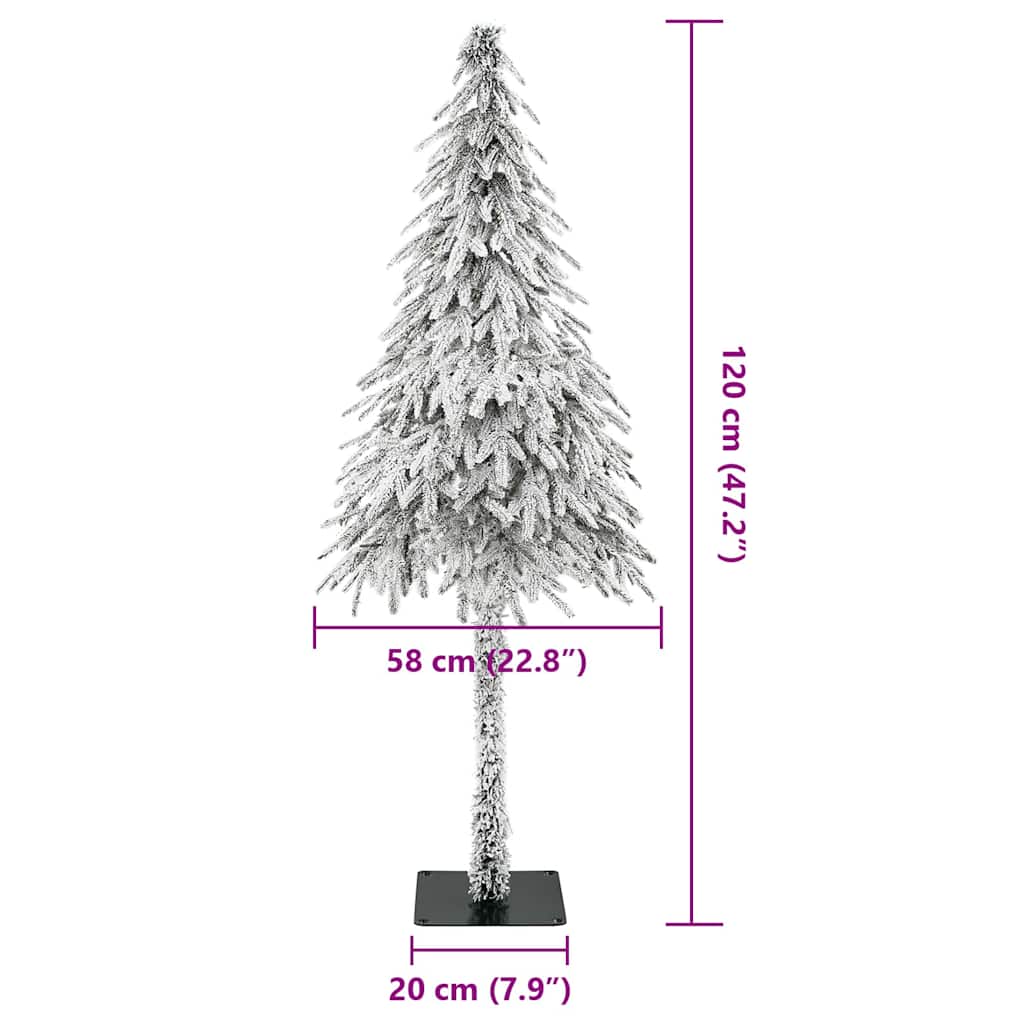 Weihnachtsbaum mit 150 LEDs Weiß 120 cm PE und Stahl
