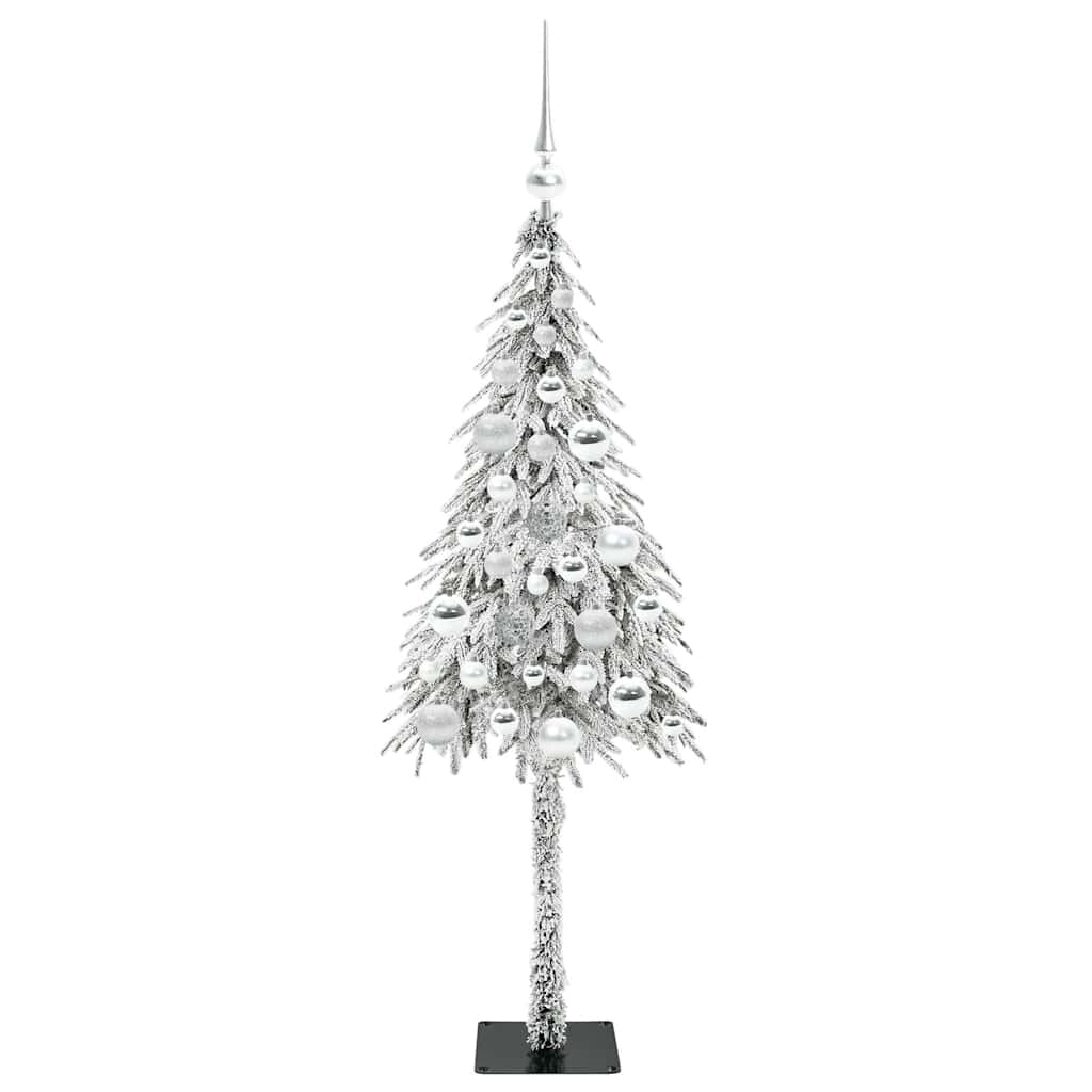 Weihnachtsbaum mit 150 LEDs Weiß 120 cm PE und Stahl