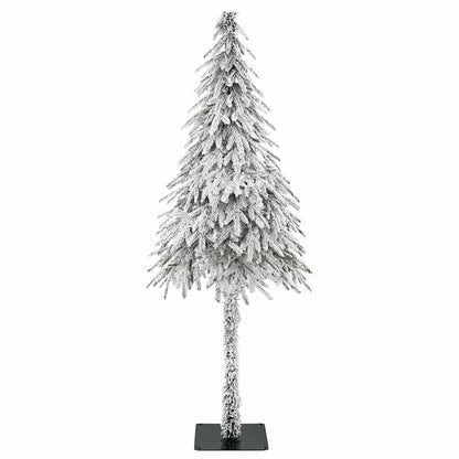 Weihnachtsbaum mit 150 LEDs Weiß 120 cm PE und Stahl